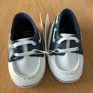 Janie and jack boys boat shoes crib shoes
